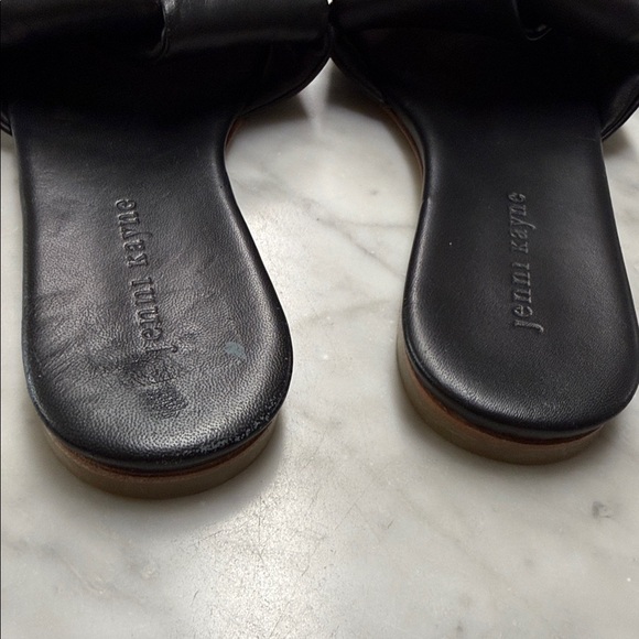 Jenni Kayne Women's Black Leather Dani Slide Size 36 - Picture 7 of 13